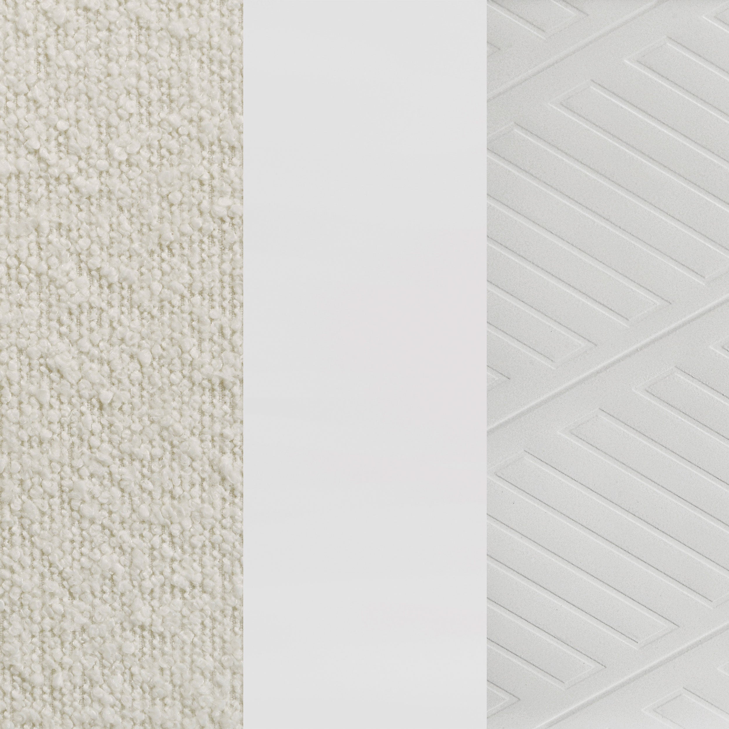 Marmore 64-inch Queen Panel Bed LED Headboard White