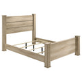 Oakglen 55-inch Queen Panel Bed Weathered Oak