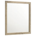 Oakglen Dresser Mirror Weathered Oak