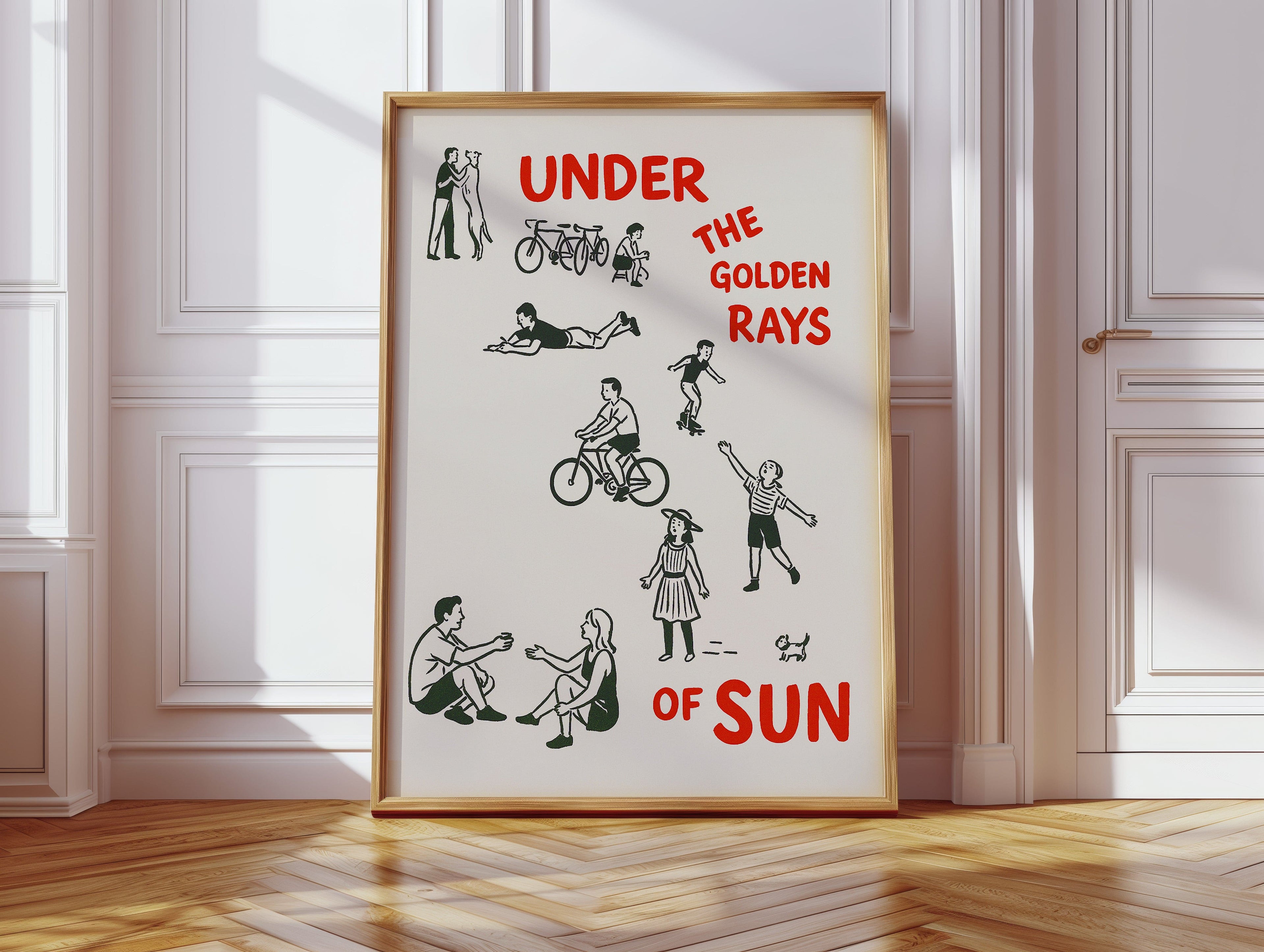 Golden Rays of Joy