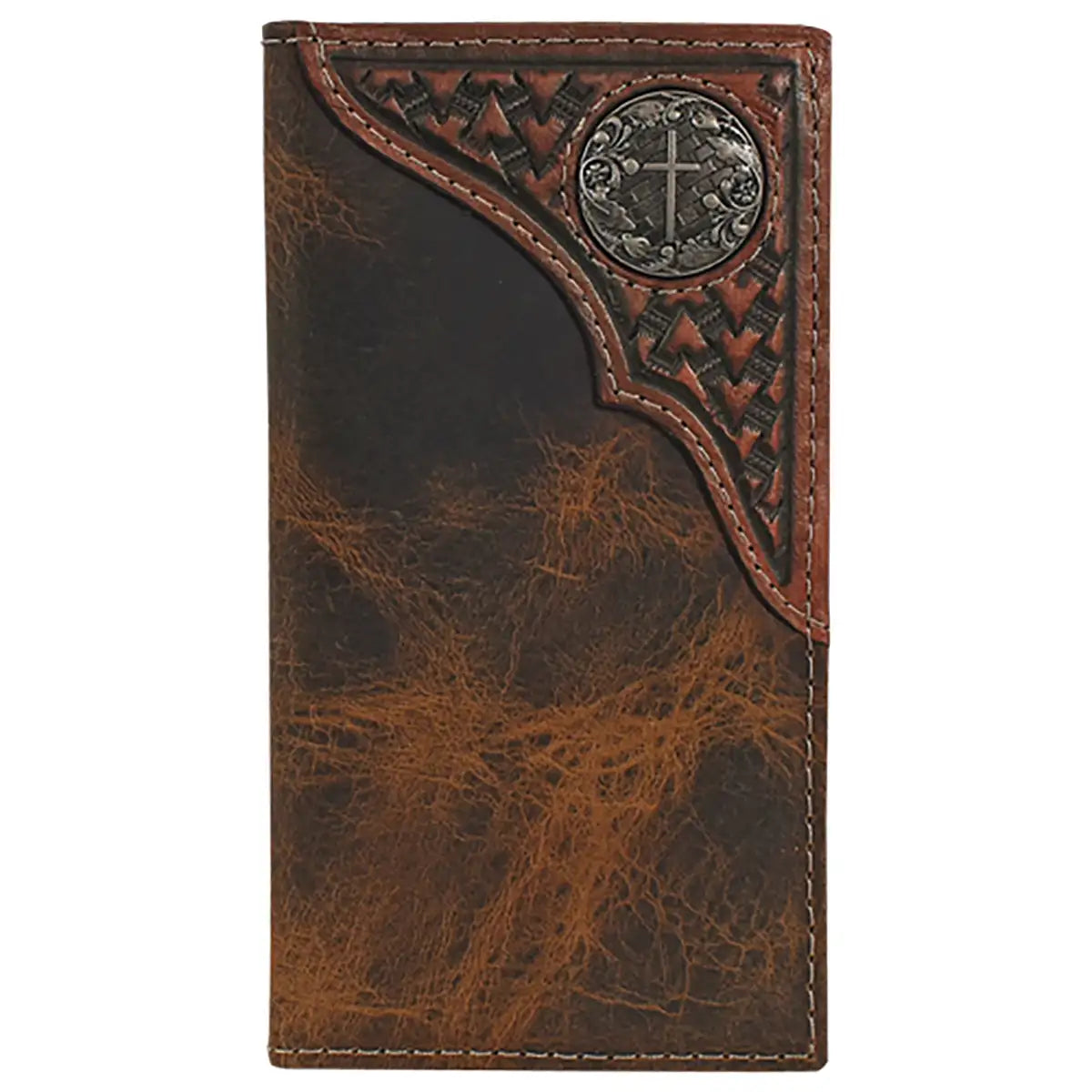 Justin Faith & Grit (Brown) - Men's Youth Junior Rodeo Wallet
