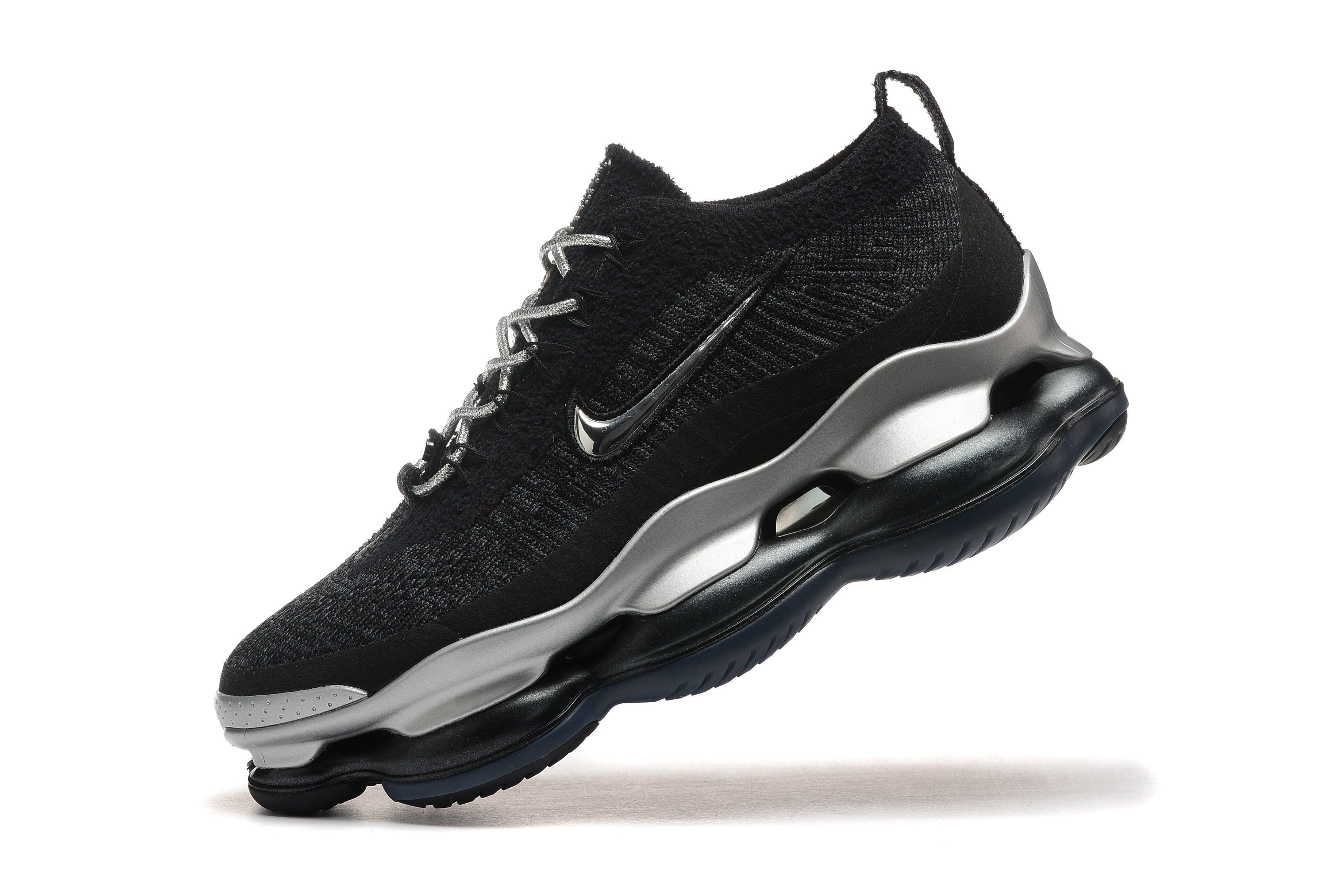 Air Max Scorpion 'Black Metallic Silver' - Men's Performance Sneaker