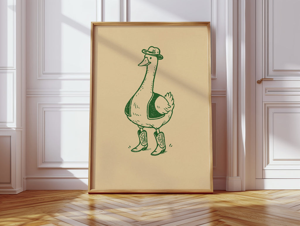 Cowboy Goose – Honk If You Love the Wild West
