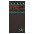 Red Dirt Hat Co Diamond Prairie (Brown) - Men's Rodeo Wallet