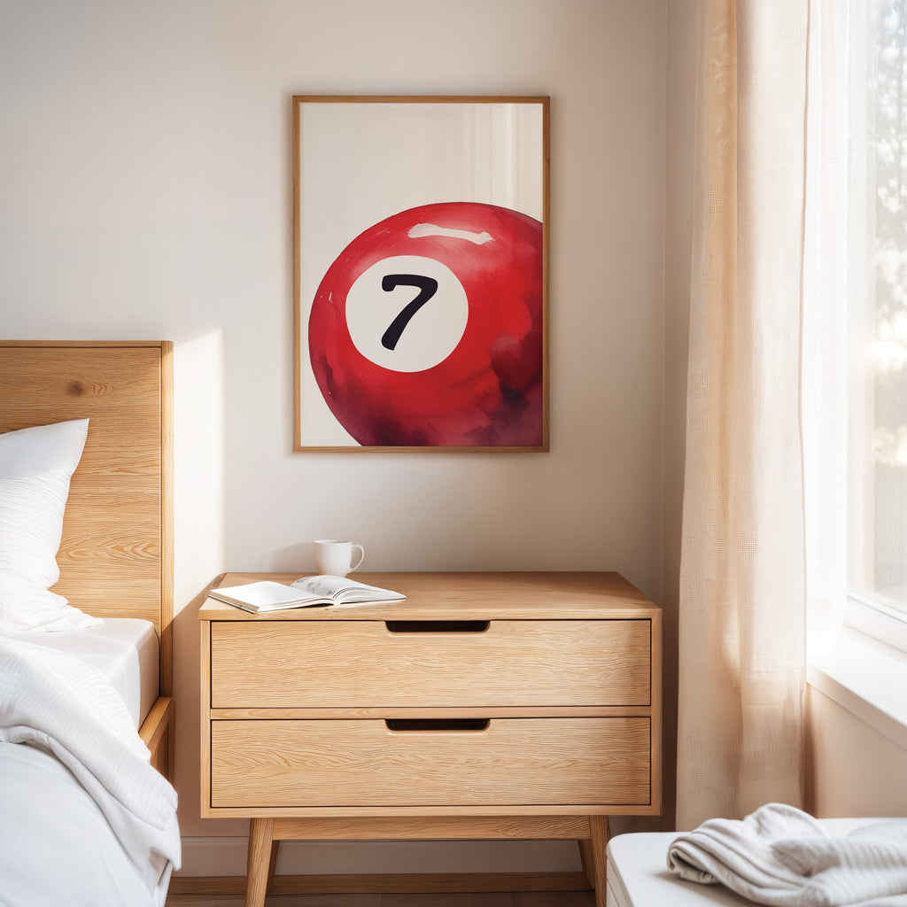 Lucky No. 7 Print