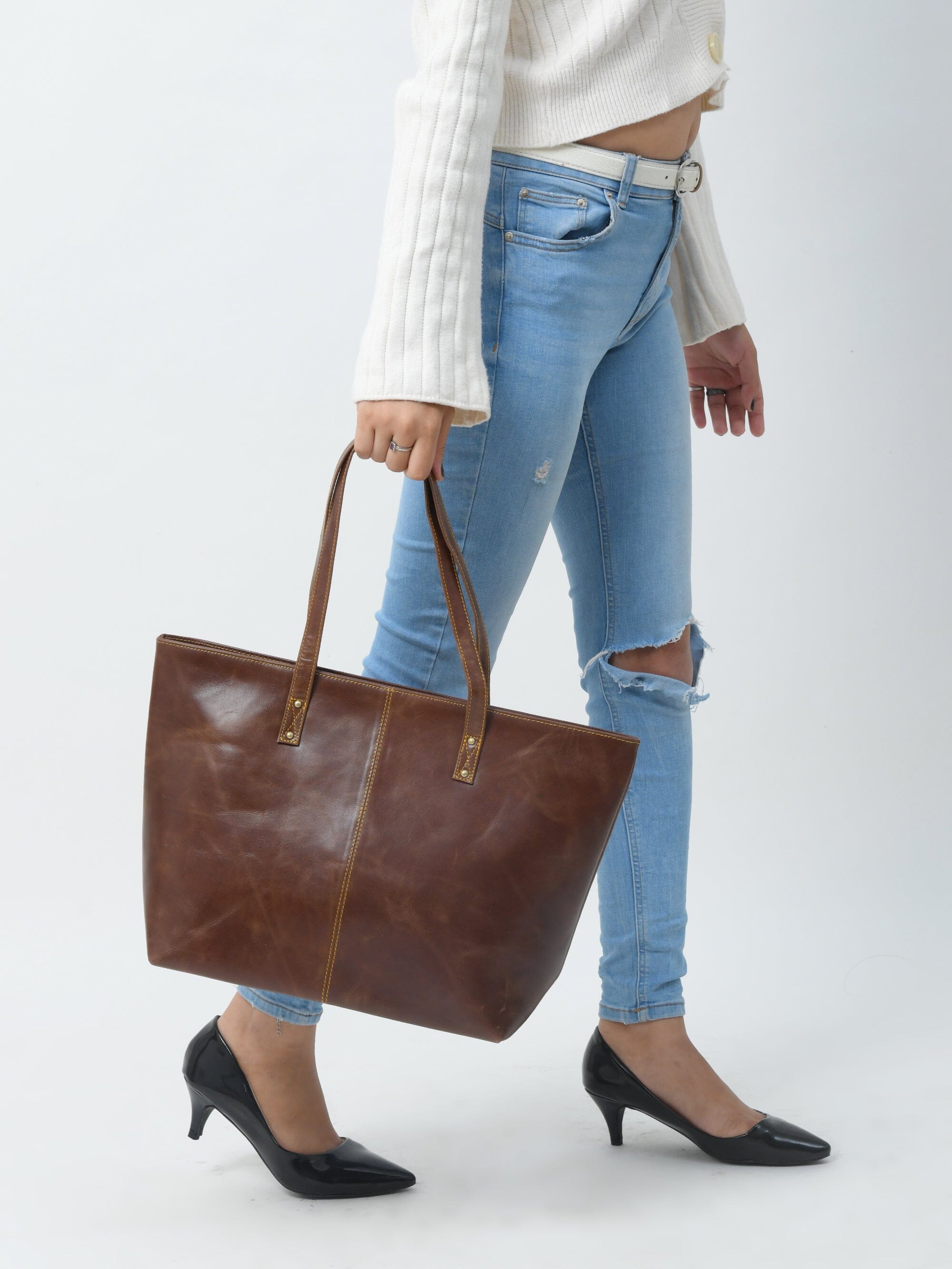 Kim & Blair Combo -  Dark Brown