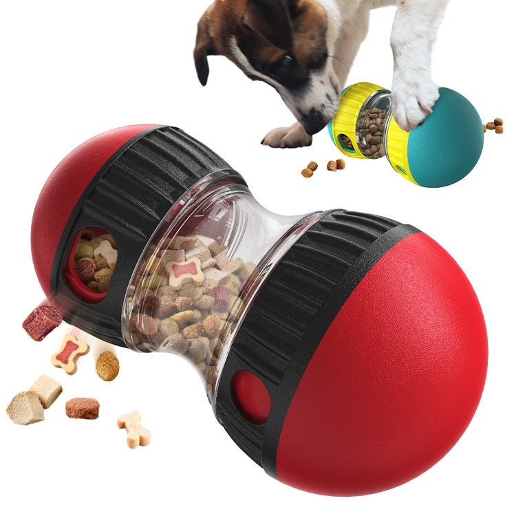 Dog Treat Dispensing Puzzle Toy – Slow Feeder Tumbler Ball | Adjustable Difficulty