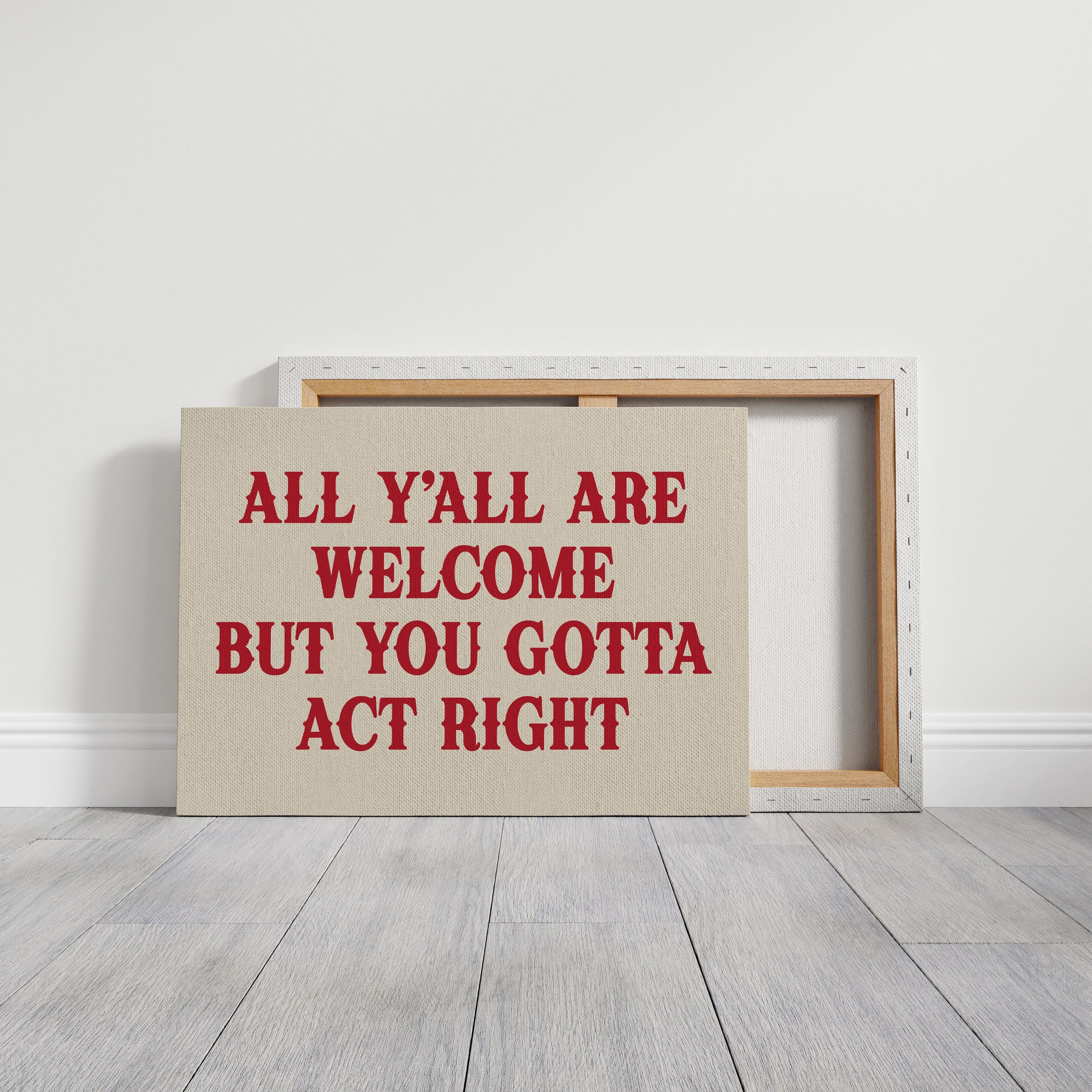 Act Right or Git