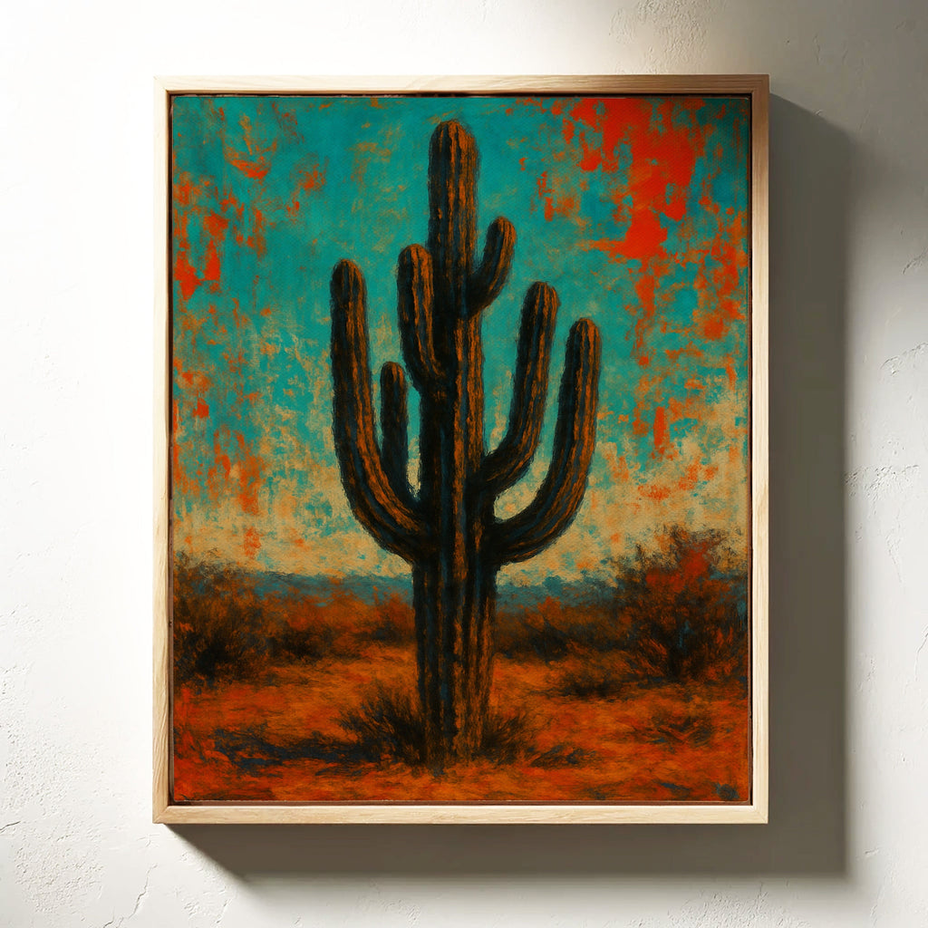 Lone Saguaro