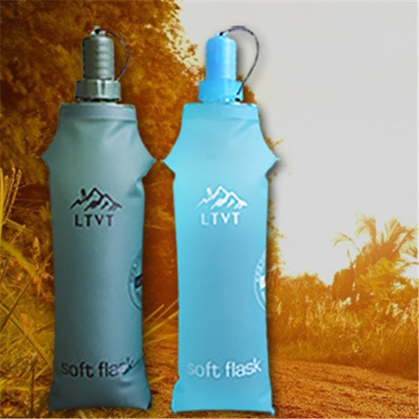 Soft Foldable TPU Sports Water Bottle – 150ml & 500ml