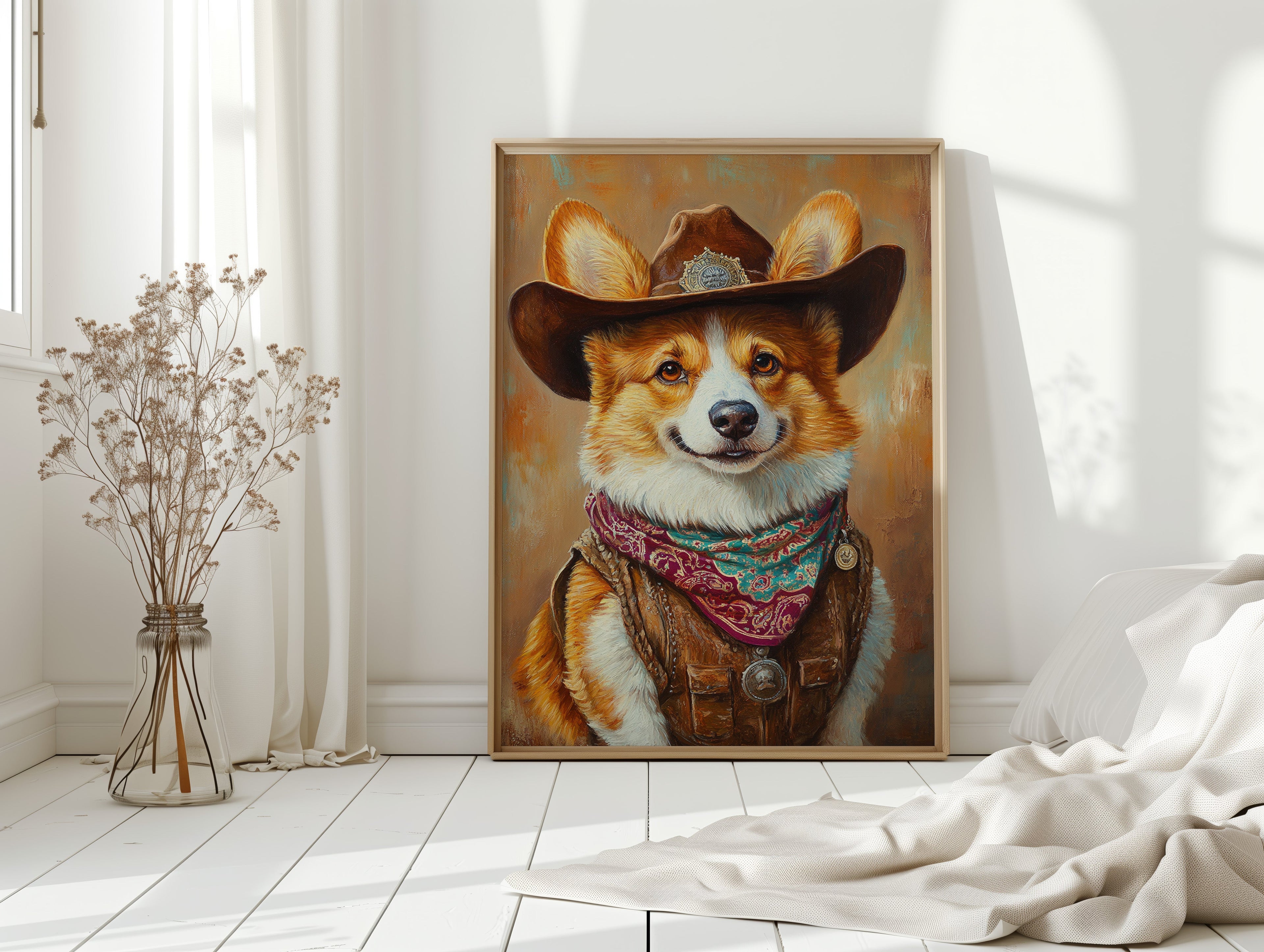 Corgi Sheriff with a Heart of Gold