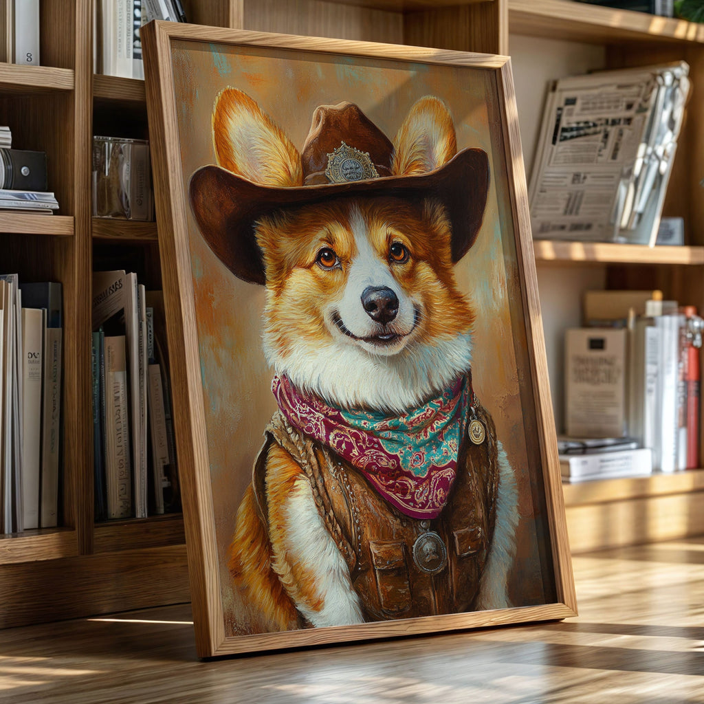 Corgi Sheriff with a Heart of Gold