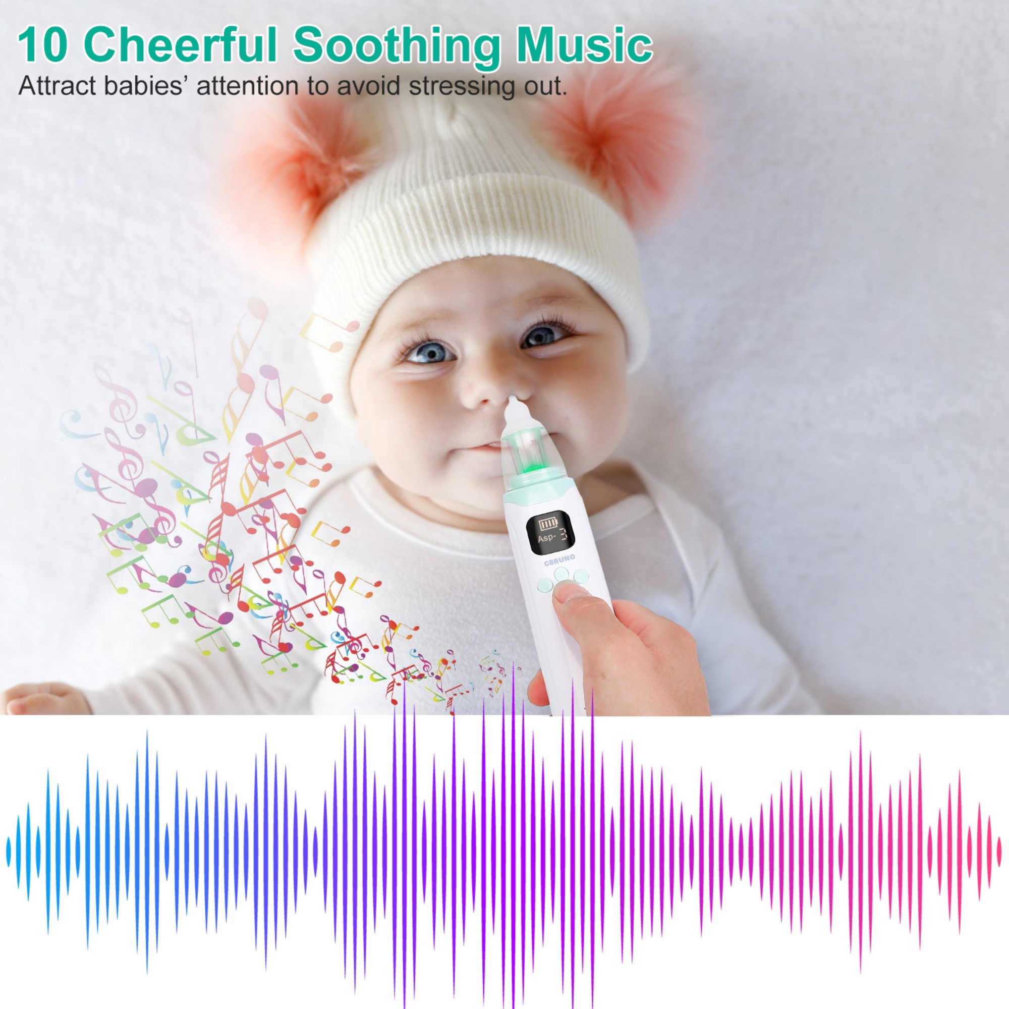 GBruno Rechargeable Baby Nose Cleaner