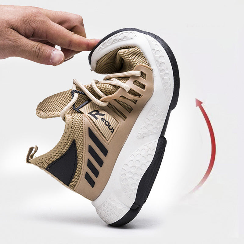 Men's Breathable Fly-Knit Mesh Sneakers – Lightweight Casual Sports Shoes