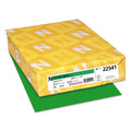Astrobrights Color Paper, 24 lb Bond Weight, 8.5 x 11, Gamma Green, 500 Sheets/Ream