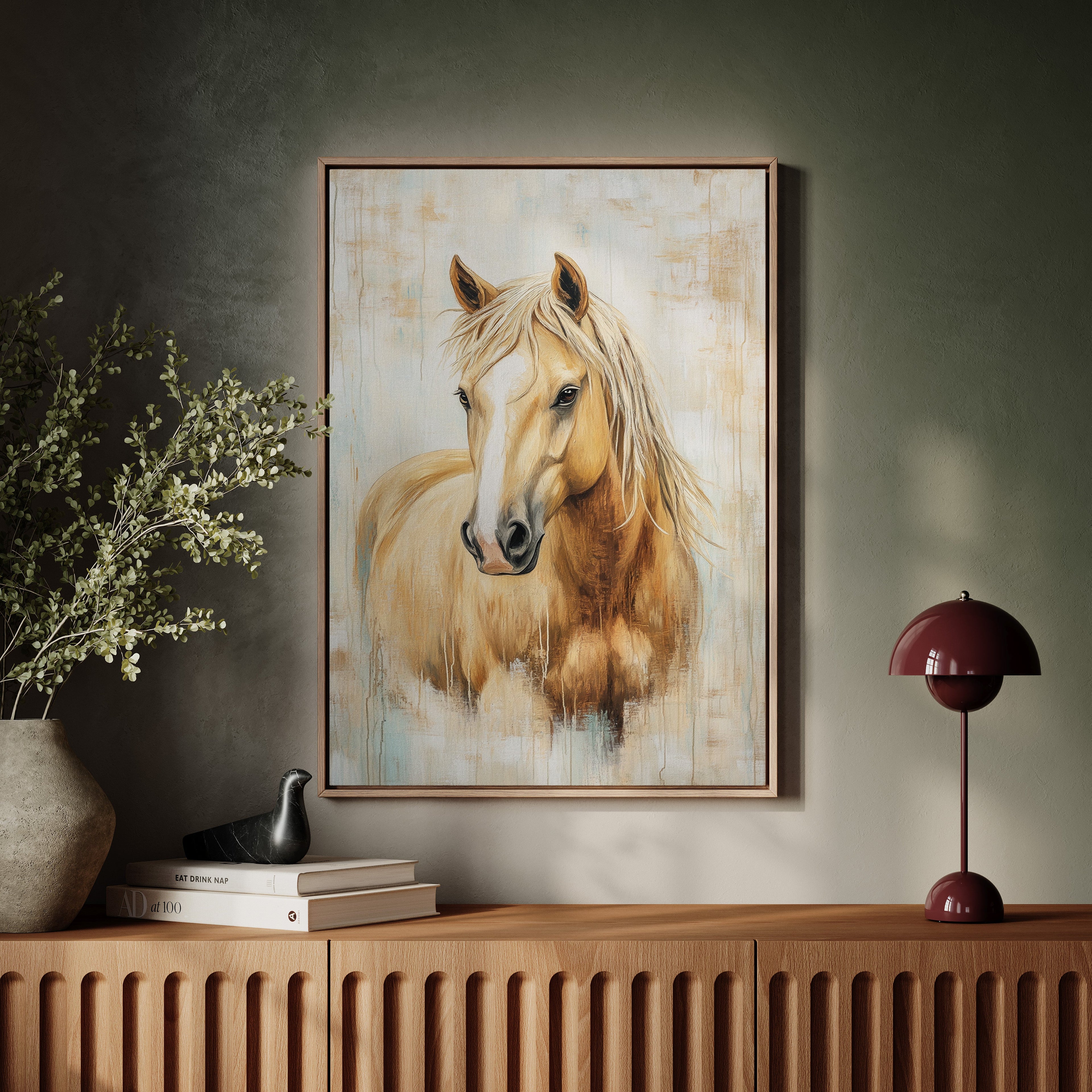 Palomino Gaze: Golden Spirit