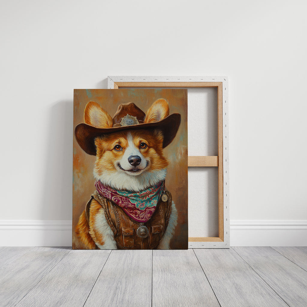 Corgi Sheriff with a Heart of Gold