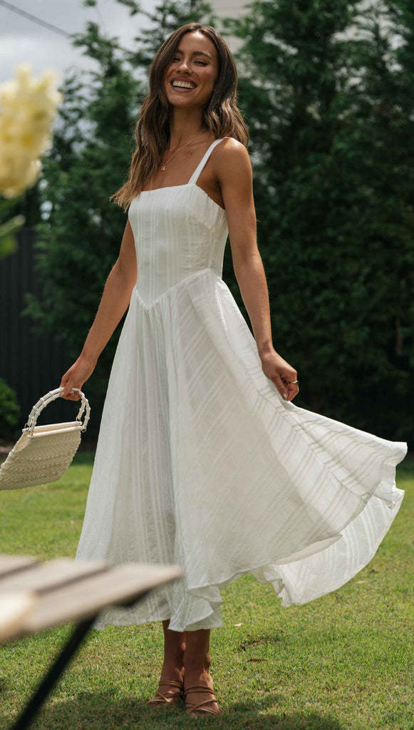 Women's Halter Neck Irregular Hem Maxi Dress