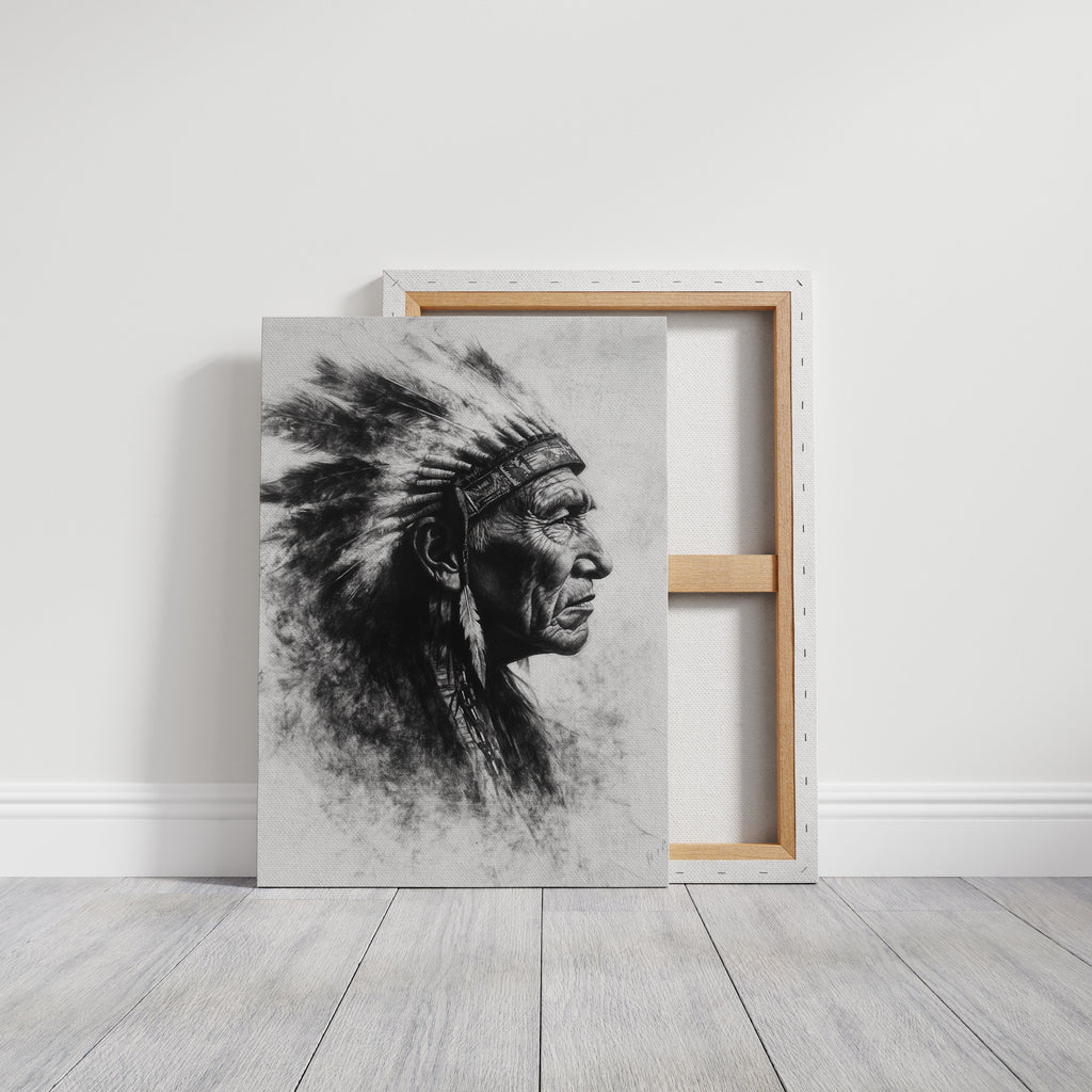 Elder Spirit in Charcoal