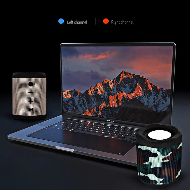 Portable Bluetooth 5.0 Speaker with FM Radio & TF Card