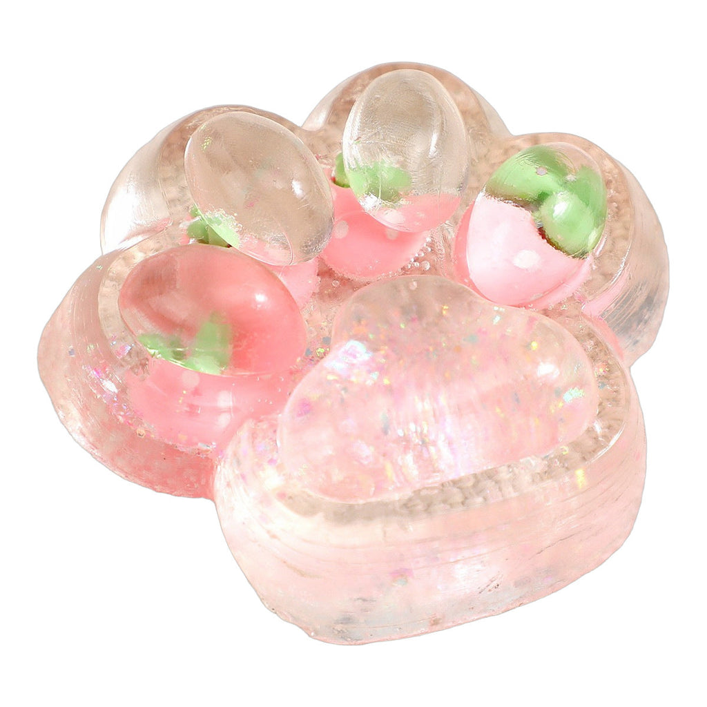 Cute Cat Paw Ice Cube Squishy Musical Decompression Toy