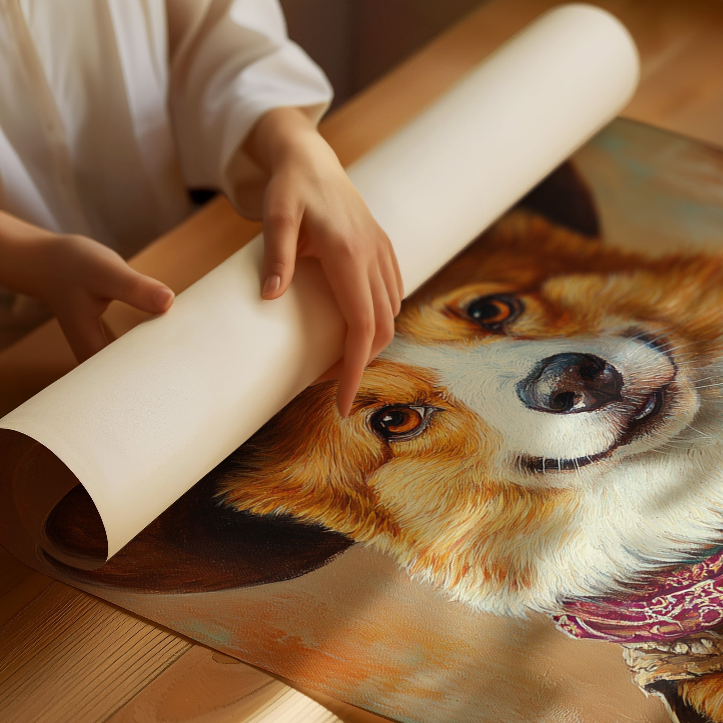Corgi Sheriff with a Heart of Gold