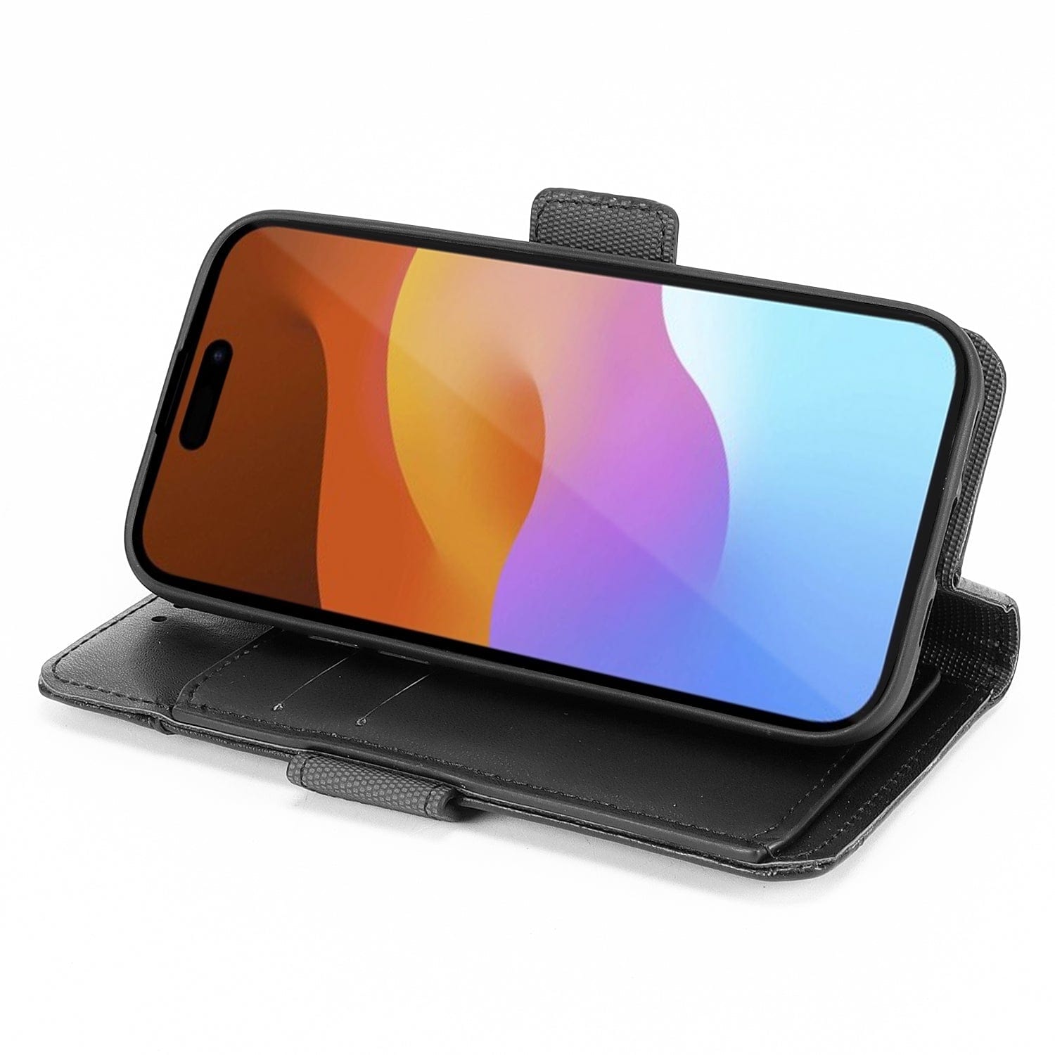 iPhone 15 Pro Max Leather Wallet Case with MagSafe - Card Holder | Indy Series