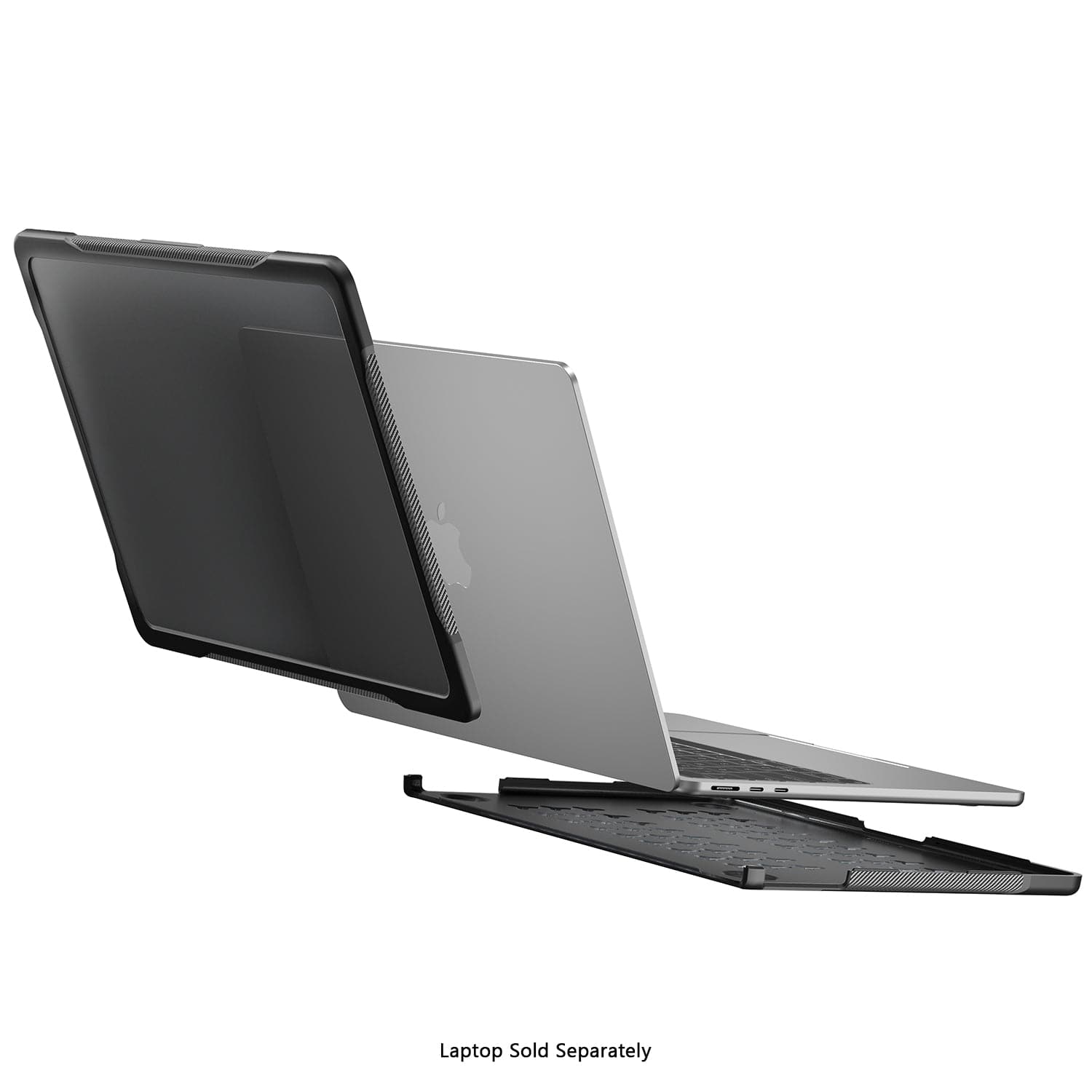 MacBook Pro 16-Inch M1–M5, M5 Pro/M5 Max Clear/Black Case - Shock-Absorbing Corners | Raider Series