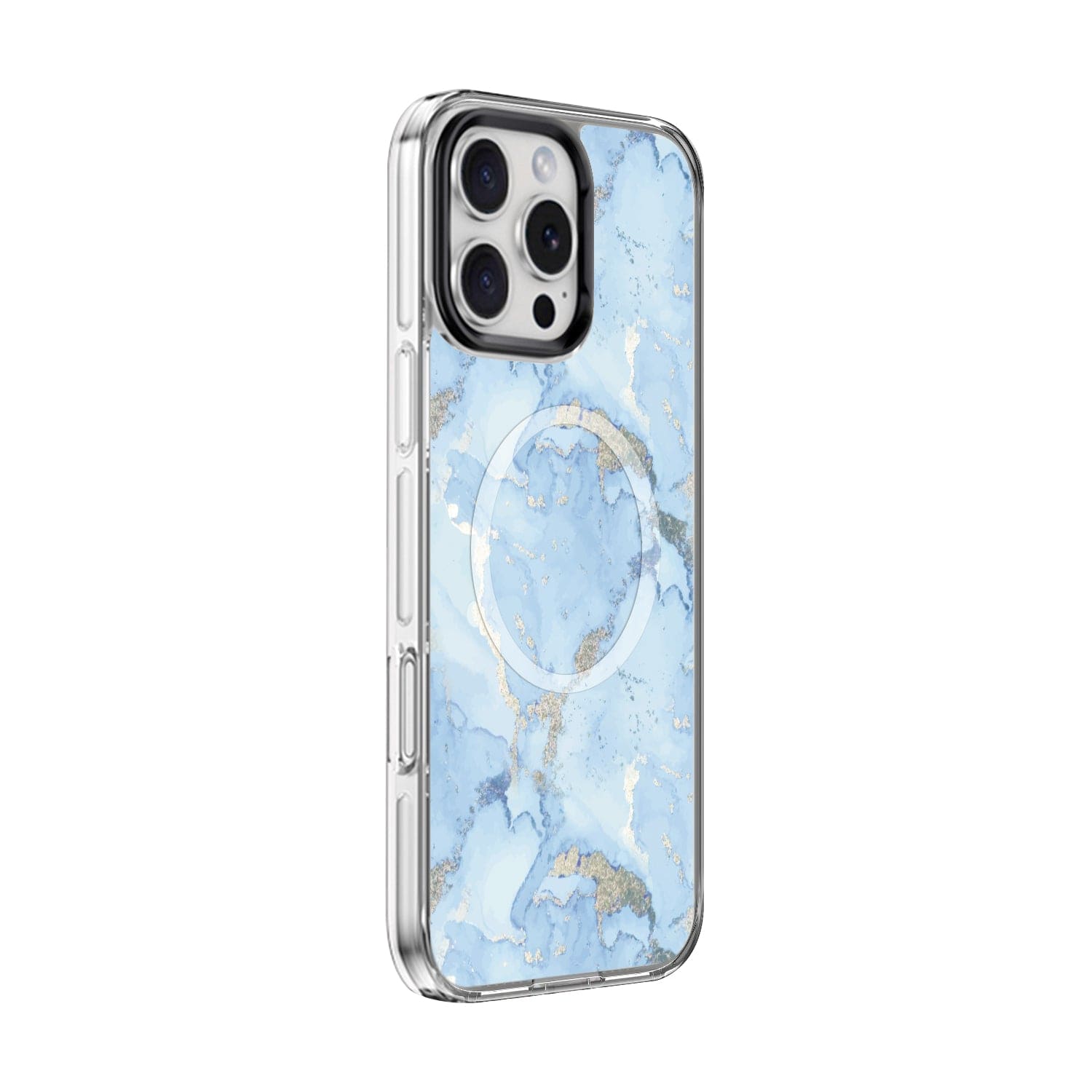 iPhone 16 Pro Max Case with Swappable Floral & Marble Designs - Wireless Charging | Inspire Series
