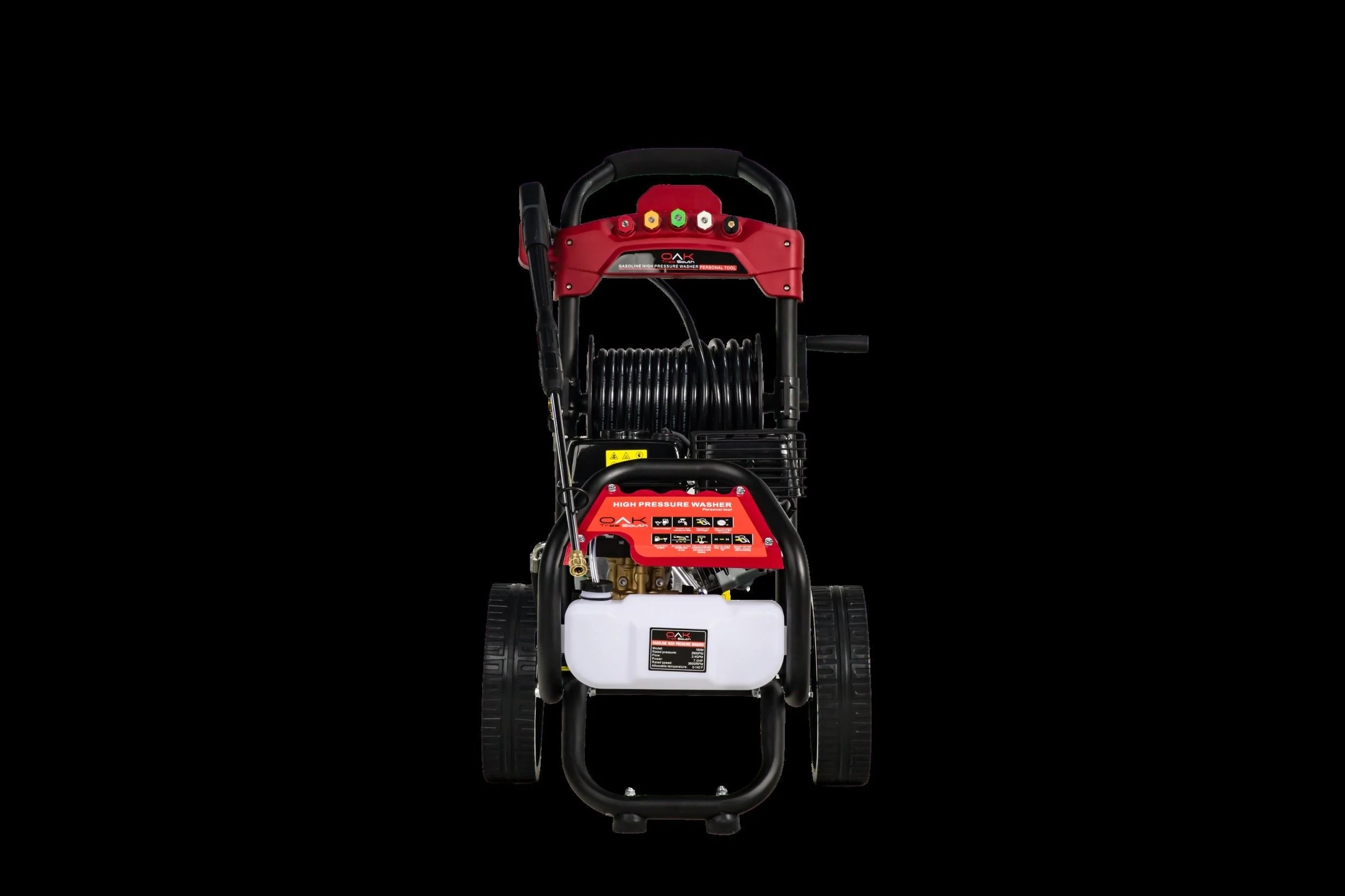 Pressure Washer, 7 HP, Gasoline-Powered, 2900 PSI