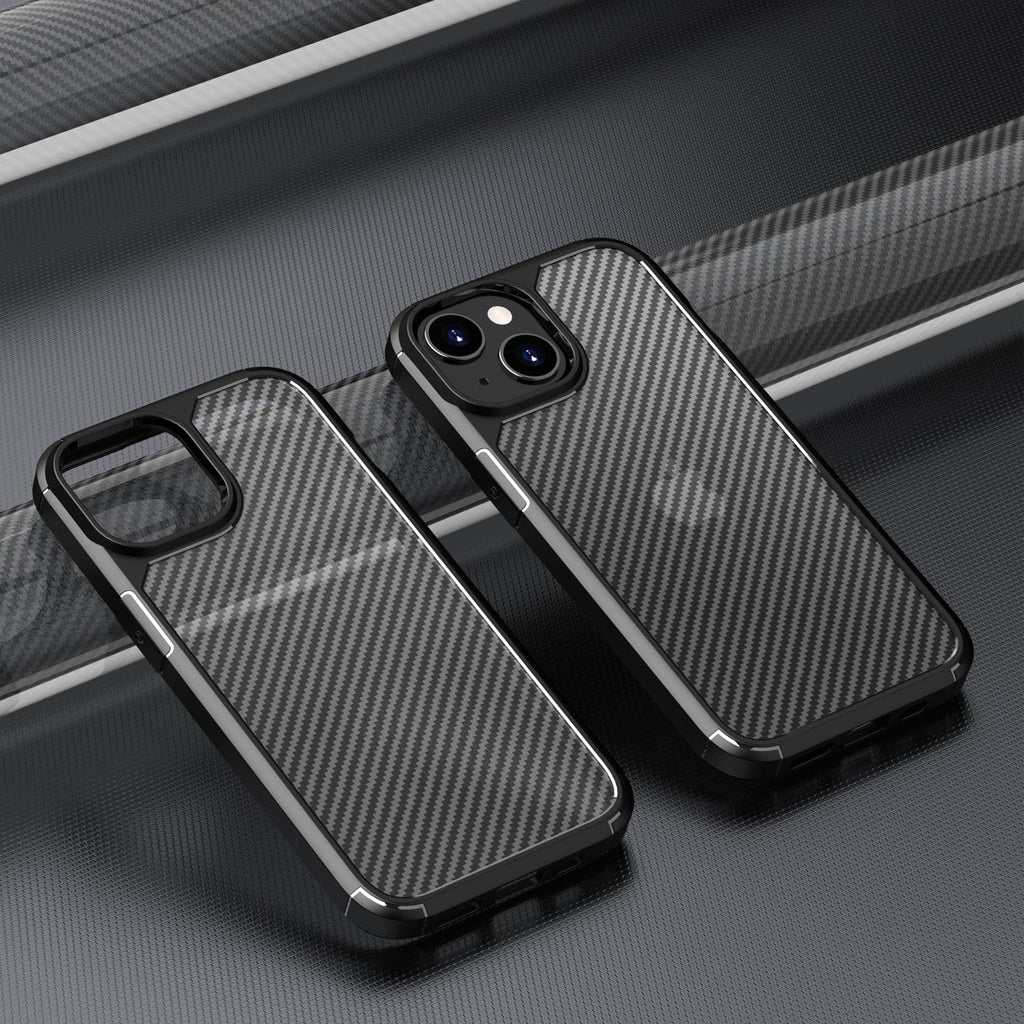 iPhone 15 Plus Carbon-Fiber Case - Rugged Protection | Venture Series