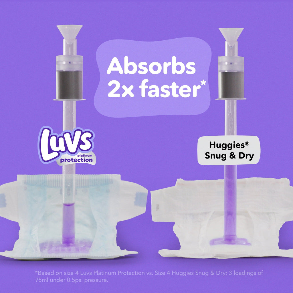Luvs Platinum Protection Baby Diapers Size 6, 20 Count