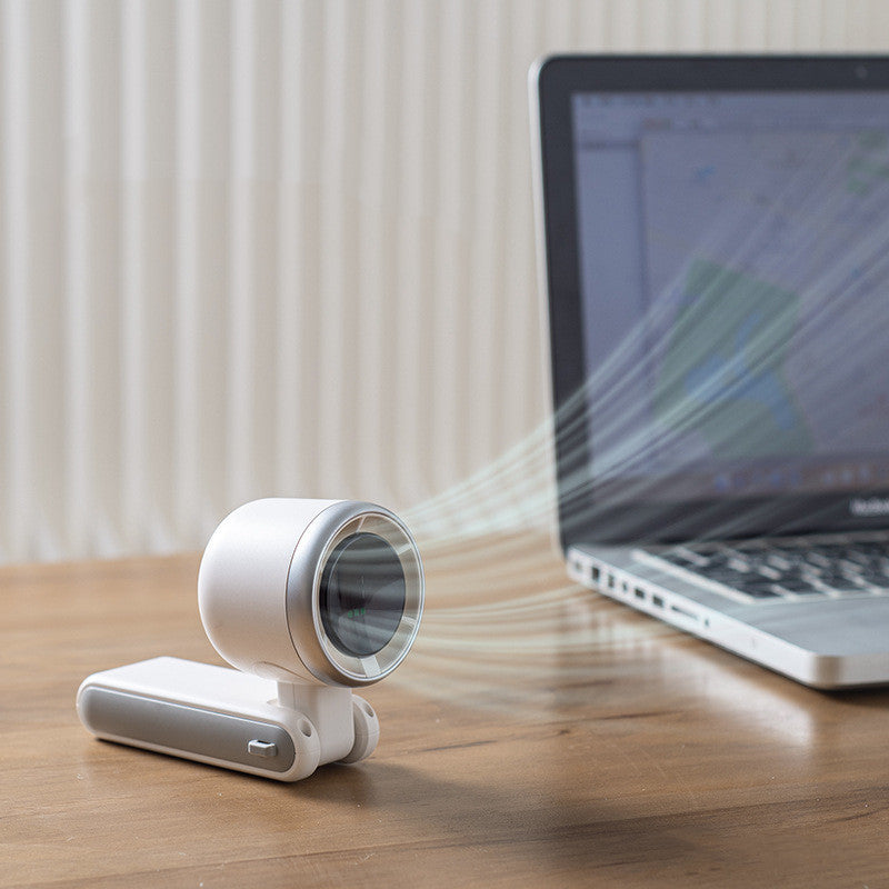 3-in-1 Foldable Turbo Fan — Neck, Handheld & Desktop, Type-C