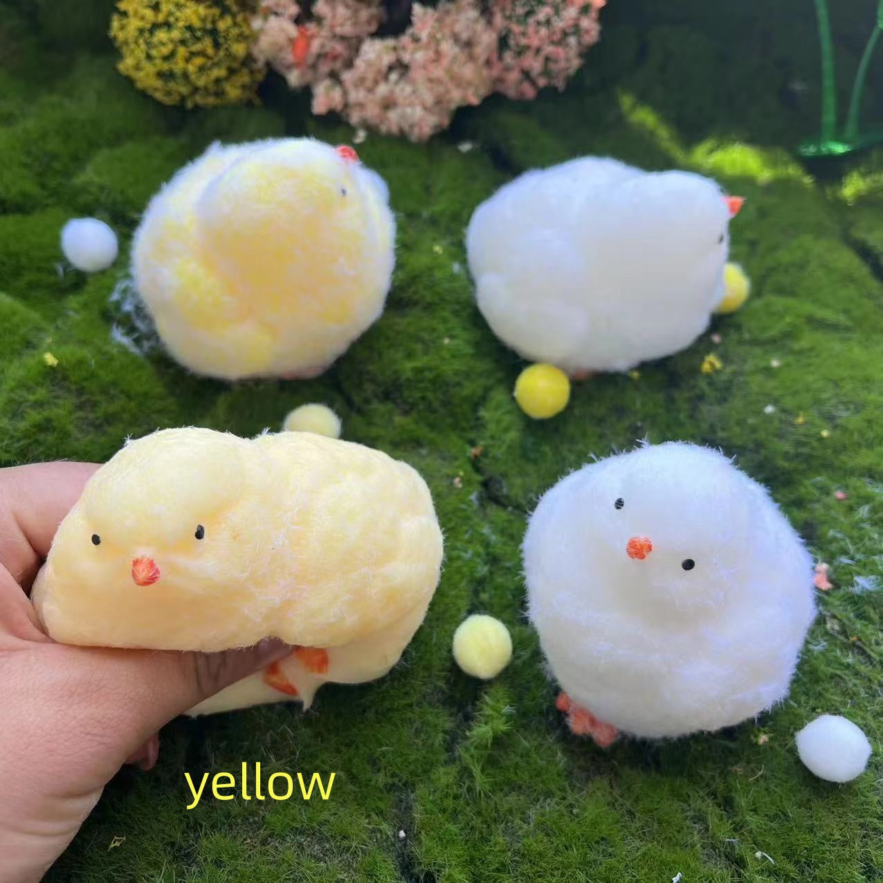 Cute Chicken Squeezing Toy — Squishy TPR Stress Reliever