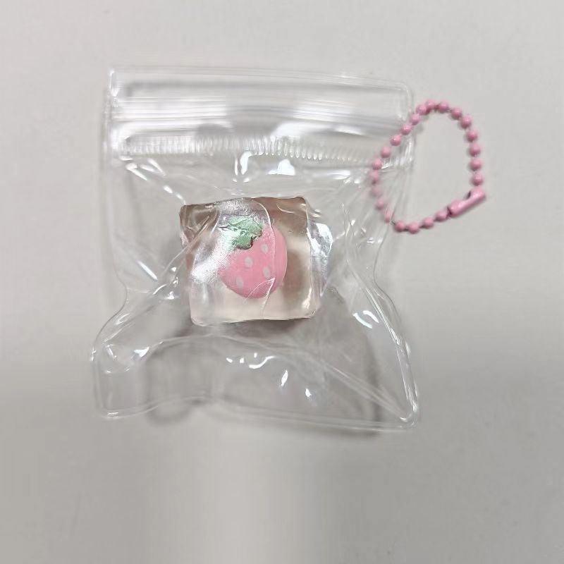 Fruit Ice Cube Squeezing Toy — Cute Squishy Stress Reliever
