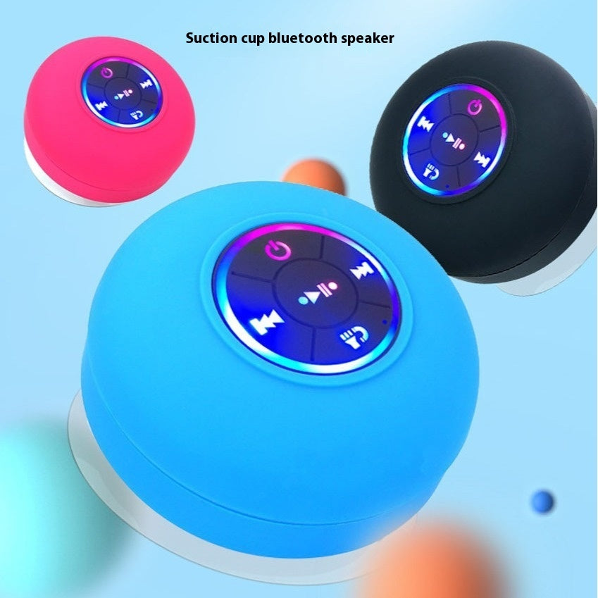 Waterproof Bluetooth Speaker with LED Light