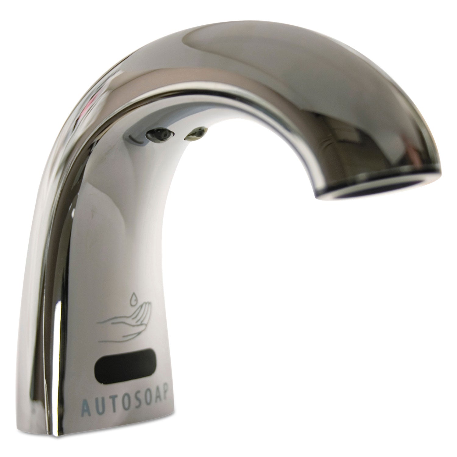 Rubbermaid One Shot Soap Dispenser - Touch Free, Foam, 1.9 x 5.5 x 4, Polished Chrome