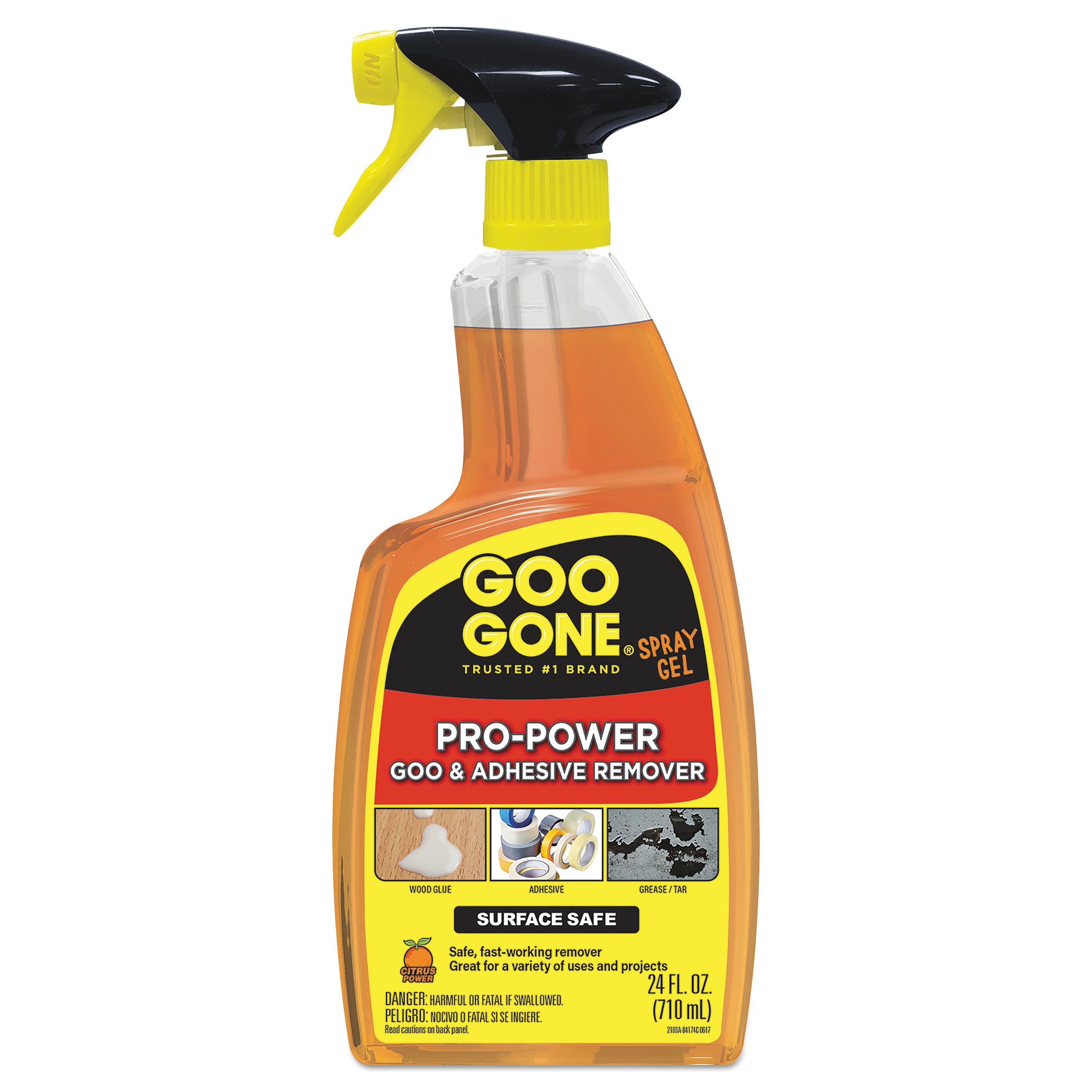 Goo Gone Pro-Power Cleaner, Citrus Scent, 24 oz Spray Bottle