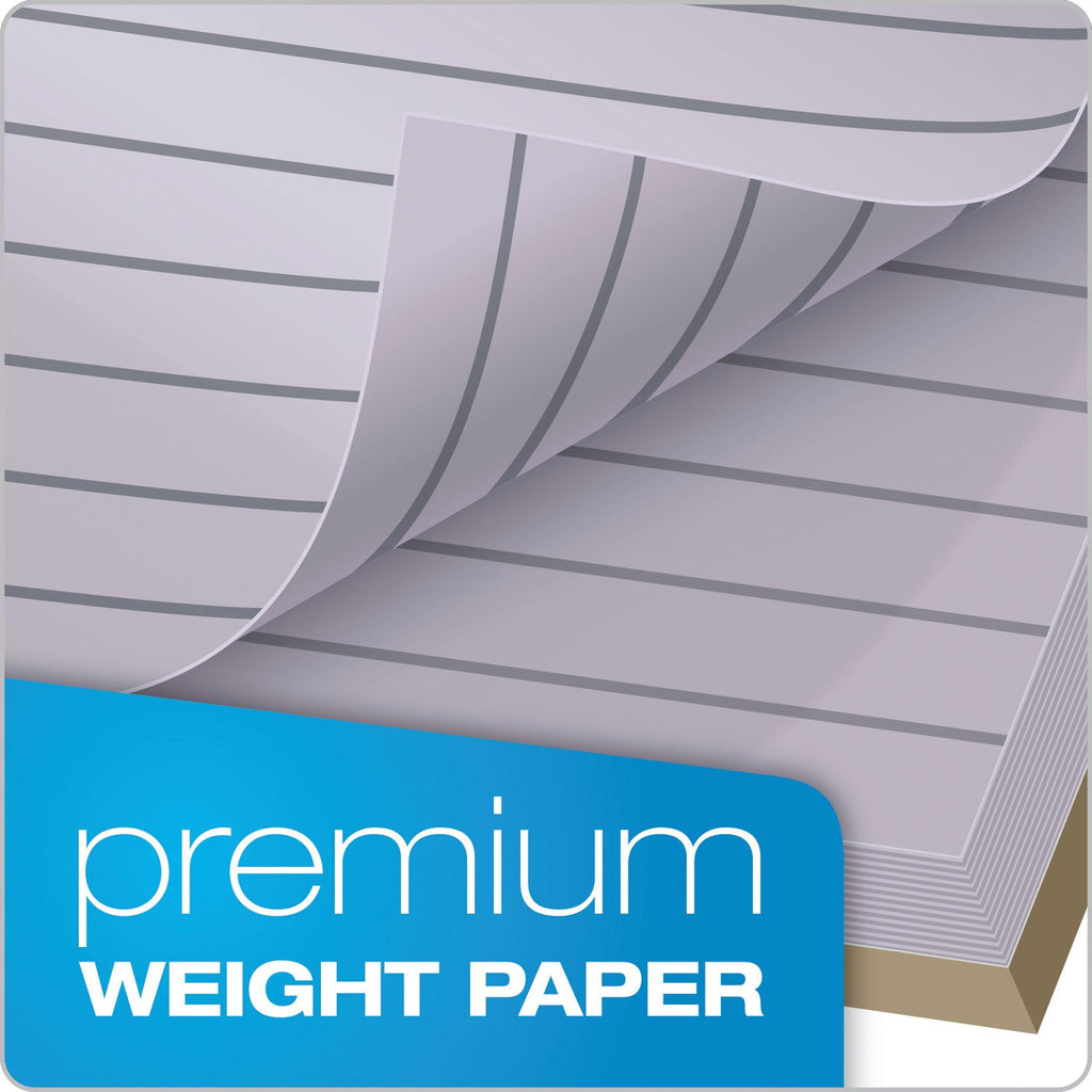 TOPS Color Notebooks, 1 Subject, Narrow Rule, Orchid Cover, 8.5 x 5.5, 100 Orchid Sheets