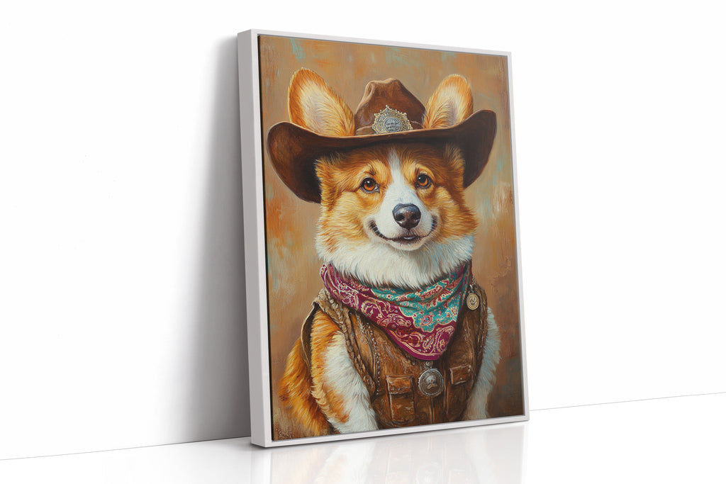 Corgi Sheriff with a Heart of Gold