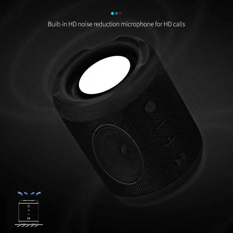 Portable Bluetooth 5.0 Speaker with FM Radio & TF Card