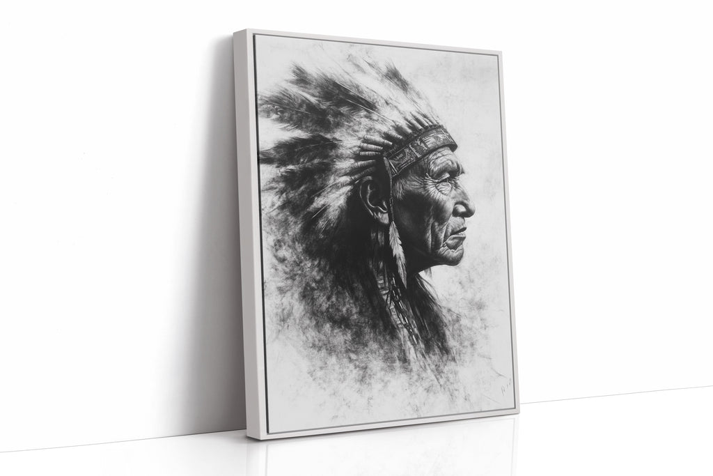 Elder Spirit in Charcoal
