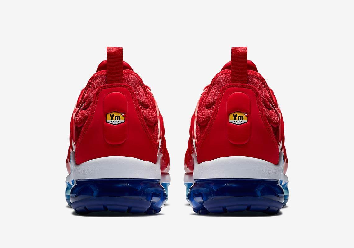 Nike Air VaporMax Plus 'USA' - Red/White/Blue Sneakers