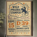 Wild Prairie Stampede Ticket