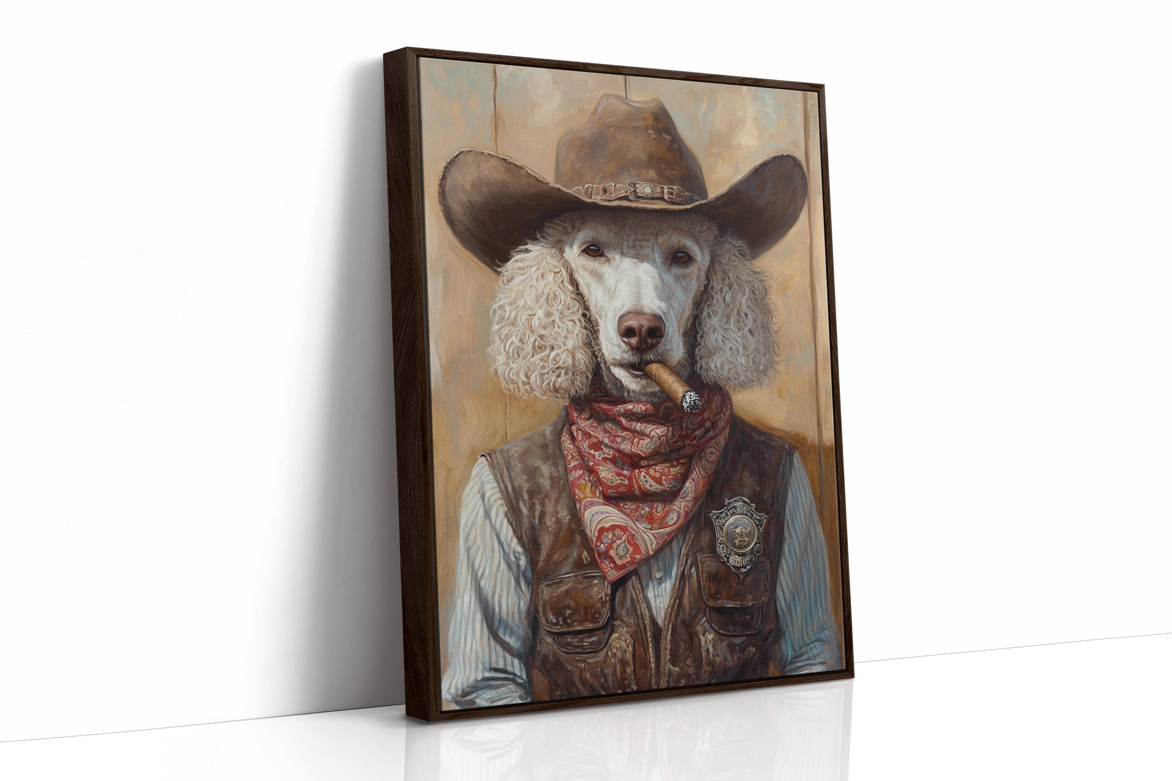 High Noon Poodle Sheriff