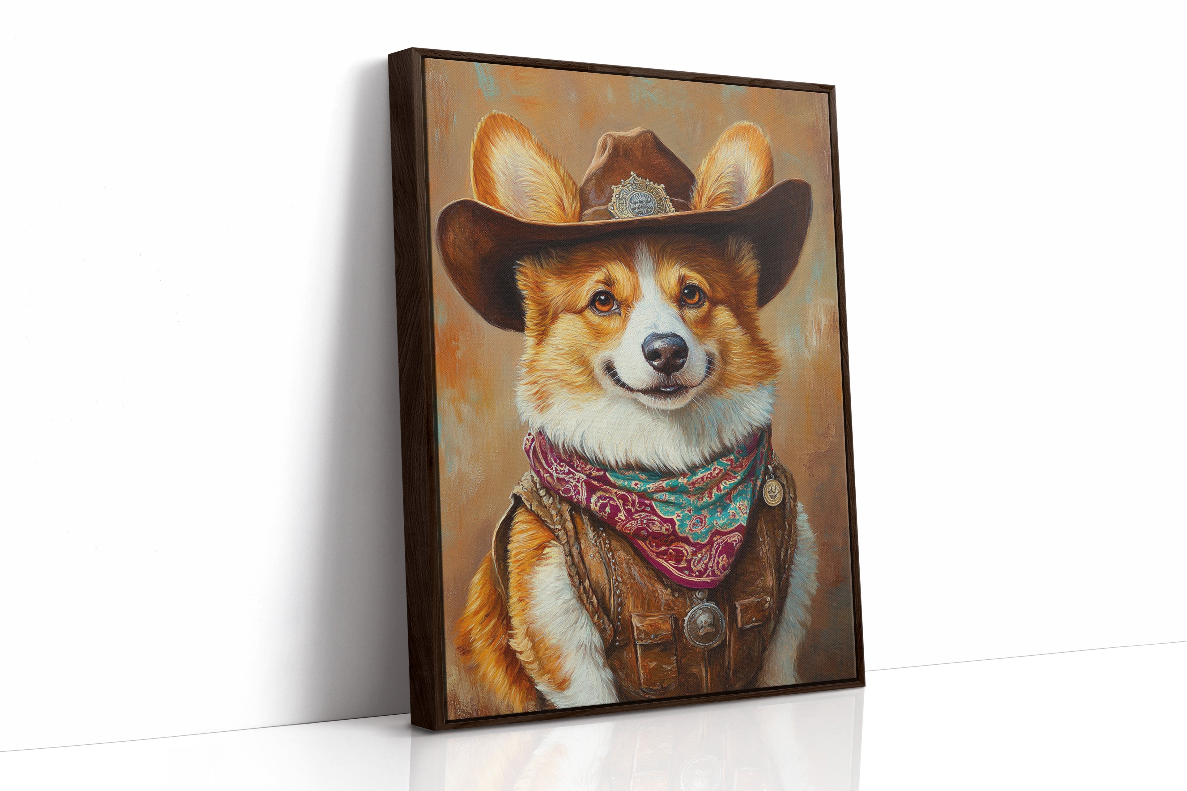 Corgi Sheriff with a Heart of Gold