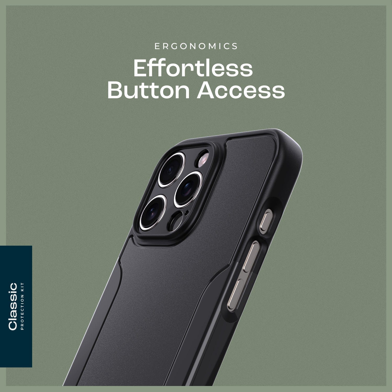 iPhone 16 Pro Rugged Case & Screen Protector Kit - MagSafe | Classic Series