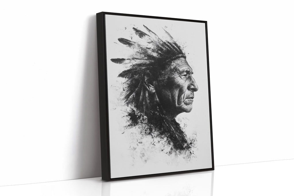 Spirit of the Plains in Ink