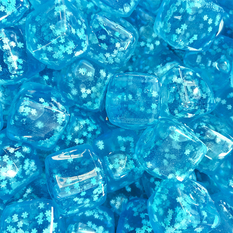 Ice Cube & Tofu Malt Sugar Squeezing Toy — Squishy TPR Stress Reliever