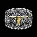 Nocona Tracer - Belt Buckle
